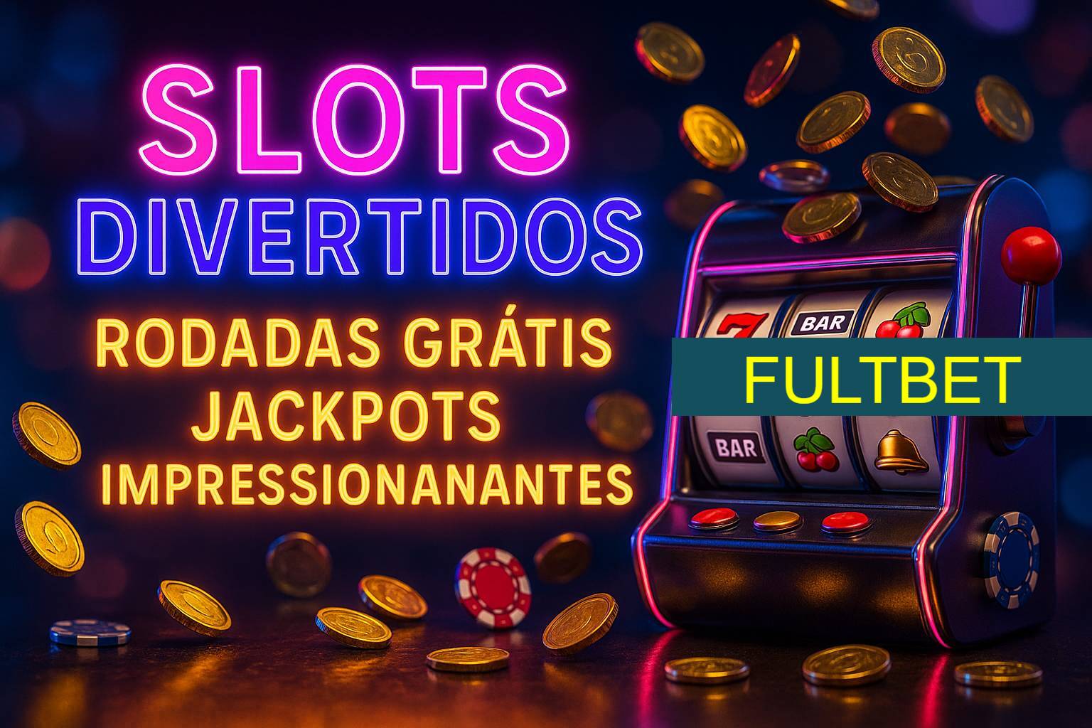 Diversos jogos de caça-níqueis